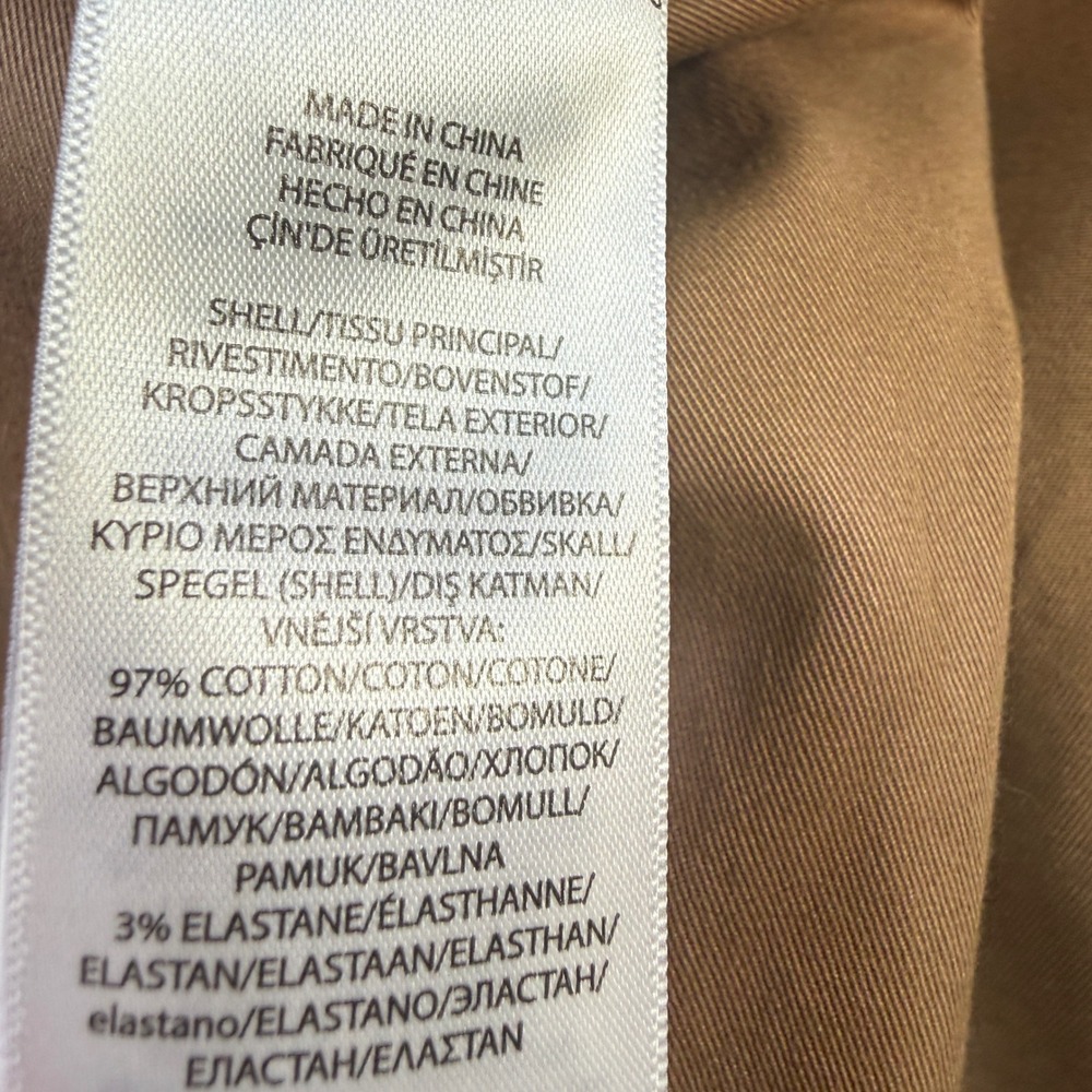 Polo Ralph Lauren Mens Large Khaki Tan Cotton 2 Button Blazer Sport Coat LG - Picture 8 of 12